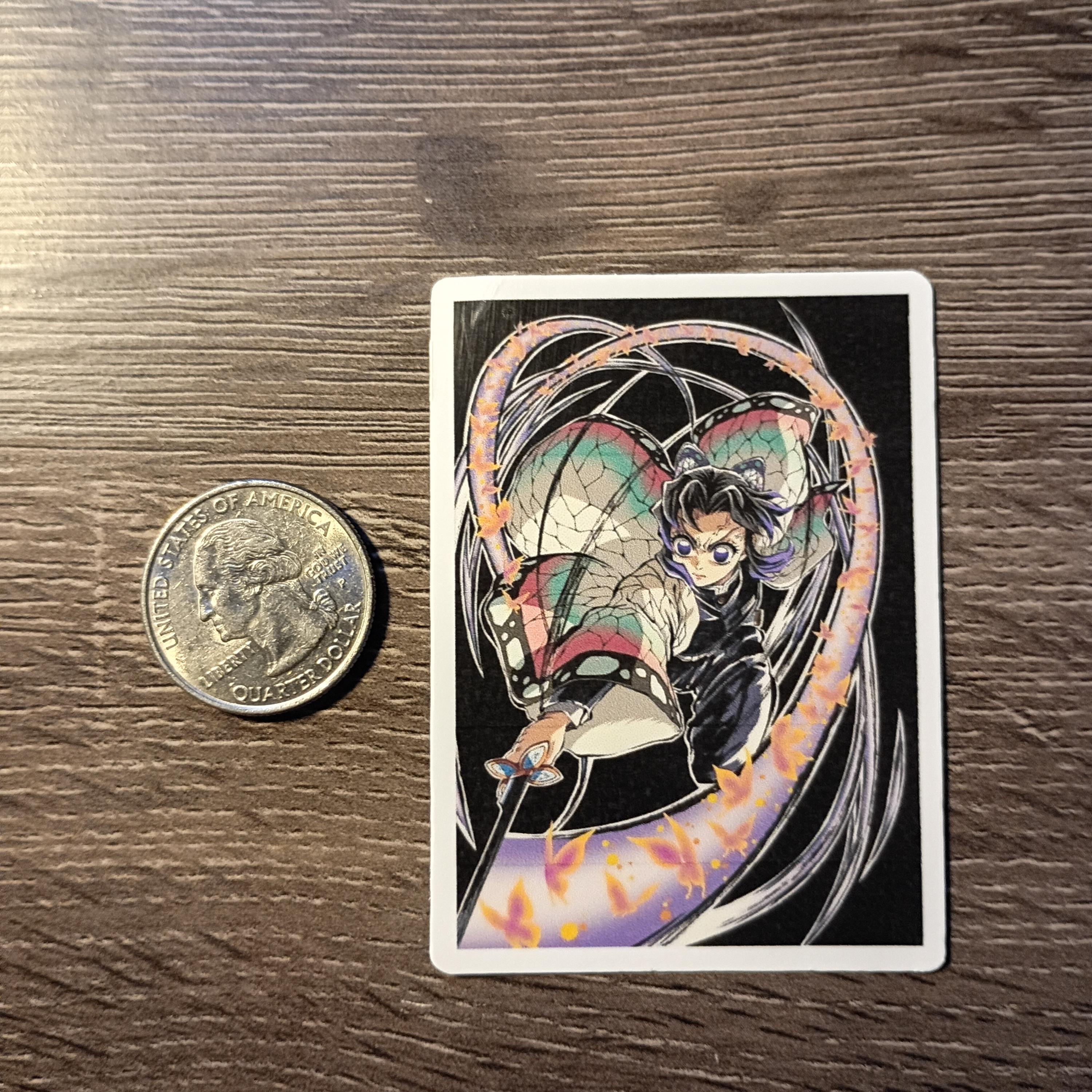 X3 Insect Hashira Shinobu Demon Slayer Sticker - Vinyl, Waterproof, Die ...