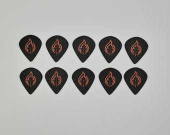 Textured Grip Jazz Mini - Precision Guitar Picks – Grip & Speed, 1.14mm (10 Pack)