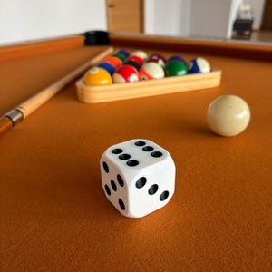 Pool Chalk Holder, Billiards Accessory, Unique Cue Gift, Pool Table, 8 Ball