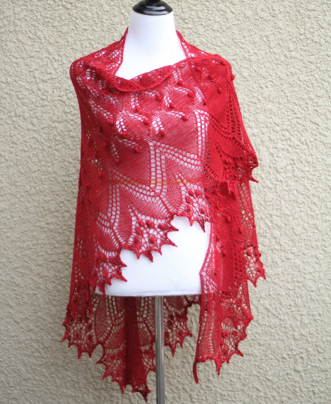 matching shawl for red dress