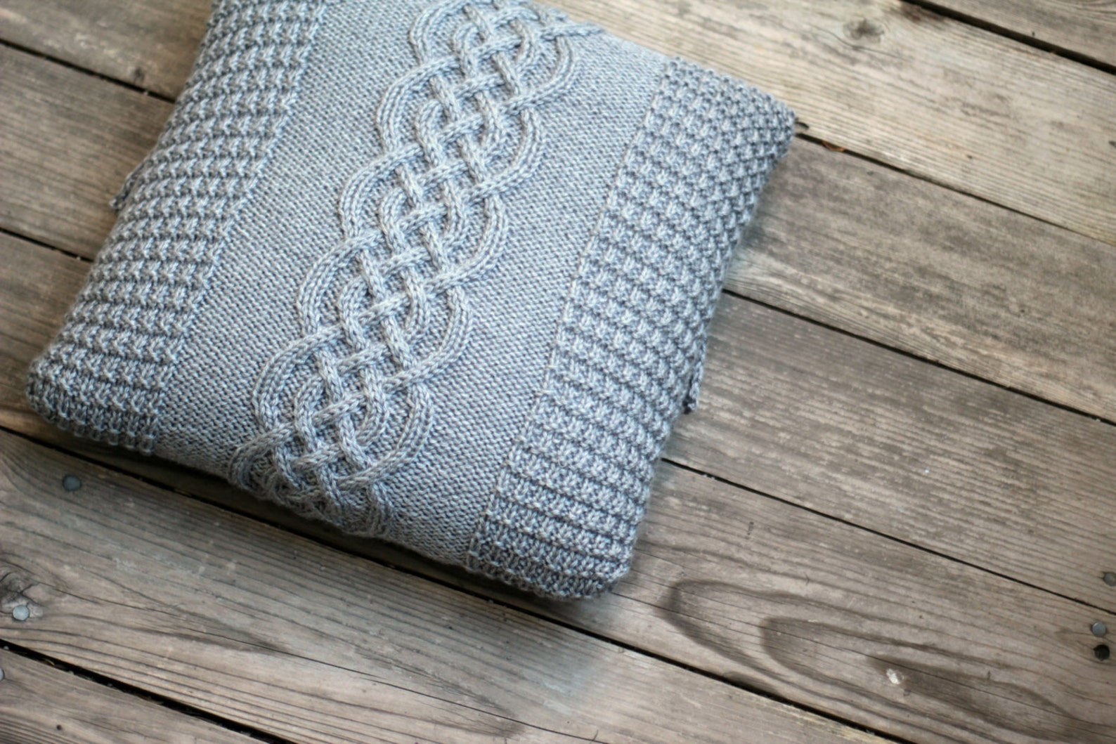 Knitting Pattern Knit Pattern Knitting Tutorial Knit Pillow Etsy