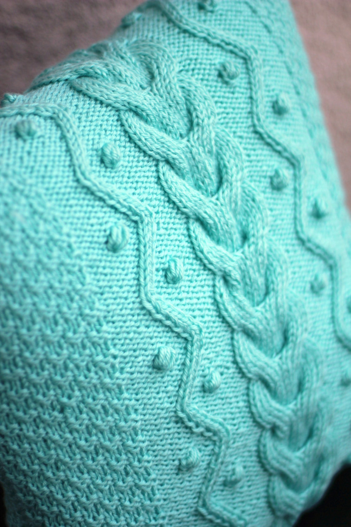 Knitting Pattern Knitted Pillow Pattern Knitting Pattern Etsy