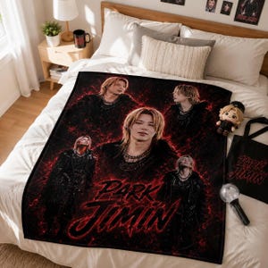 BTS ジミン ブランケット Park Jimin Blanket - Etsy