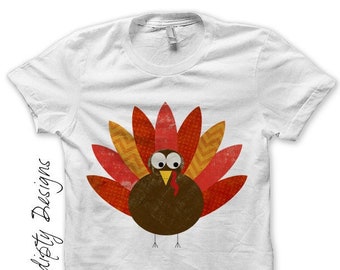 Digital File, Turkey Shirt, Thanksgiving Iron on Transfer, Kids Thanksgiving Shirt, Toddler Boys Clothes, Boys Thanksgiving Outfit Turkey