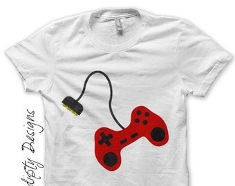 Digital file, Video Game Iron on Shirt, Controller Iron on Transfer, Kids Boys Clothing Tshirt, Video Game Shirt, Game Controller Print