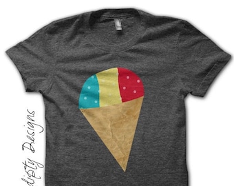 Digital File, Snow Cone Iron on Shirt, Circus Iron on Transfer, DIY Cute Kids Clothes, Toddler Summer Tshirt, Snowcone Kids Carnival Tops