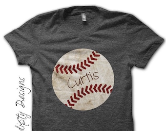 Digital File, Iron on Baseball Shirt, Sports Iron on Transfer, Customized Baseball Tshirt, Toddler Boys Sports Outfit, Baseball Mom Shirt