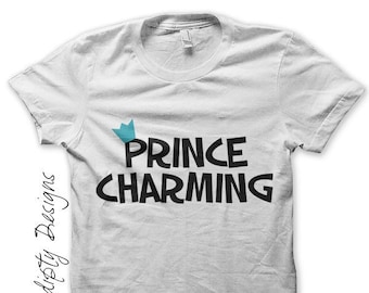 Digital File, Prince Charming Iron on Transfer, Fairy Tale Iron on Shirt, Kids Boys Clothing Tshirt, Toddler Shirt Design, Cute Baby Clothes