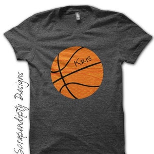 Digital File, Basketball Iron on Transfer, Iron on Sports Shirt, Boys Customized Basketball Shirt, Sports Wall Decor, Baby Sports Outfit
