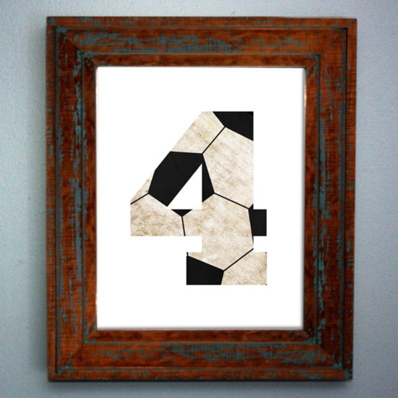 Soccer Number Iron on Transfer Iron on Custom Soccer Shirt Etsy