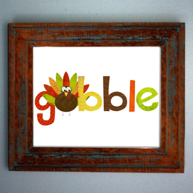 Gobble Iron on Transfer Tee Iron on Thanksgiving Shirt Thanksgiving Outfits Baby Girl Kids Boys Turkey Shirt Gobble Dress