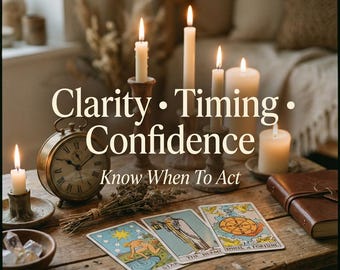 Lectura de Tarot en tiempo exacto • Horario a la misma hora • Perspectiva sobre el amor, la carrera y el futuro