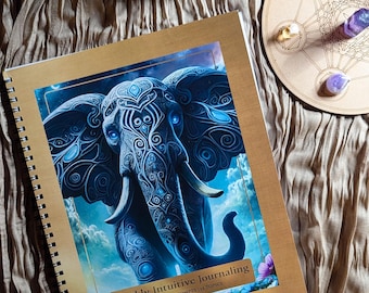 Weekly Intuitive Journal | Guided Self-Discovery Prompts | Healing, Mindfulness & Personal Growth | 8x11 Wellness Journal