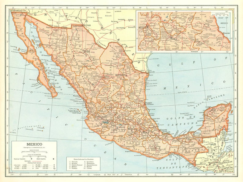 Map Cufflinks Puebla Mexico Handmade Cuff Links Mexican City Maps Groomsmen Weddings Fathers Dads image 5