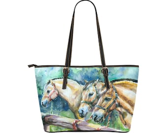 馬柄ハンドバッグ、花柄PUレザーショルダーバッグ、高級乗馬用財布、馬