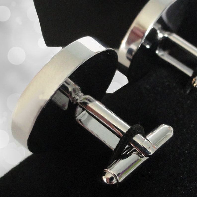 Cufflinks Woodcut Trout Fish Design Handmade Cuff Links for Dads Fathers Men Fisherman