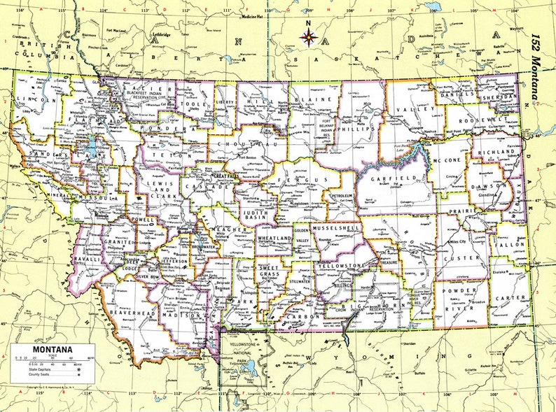 Montana Map Bracelet / White Sulphur Springs MT / Charm Etsy Sweden