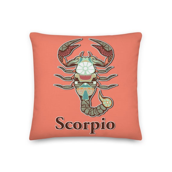 Zodiac top throw pillows