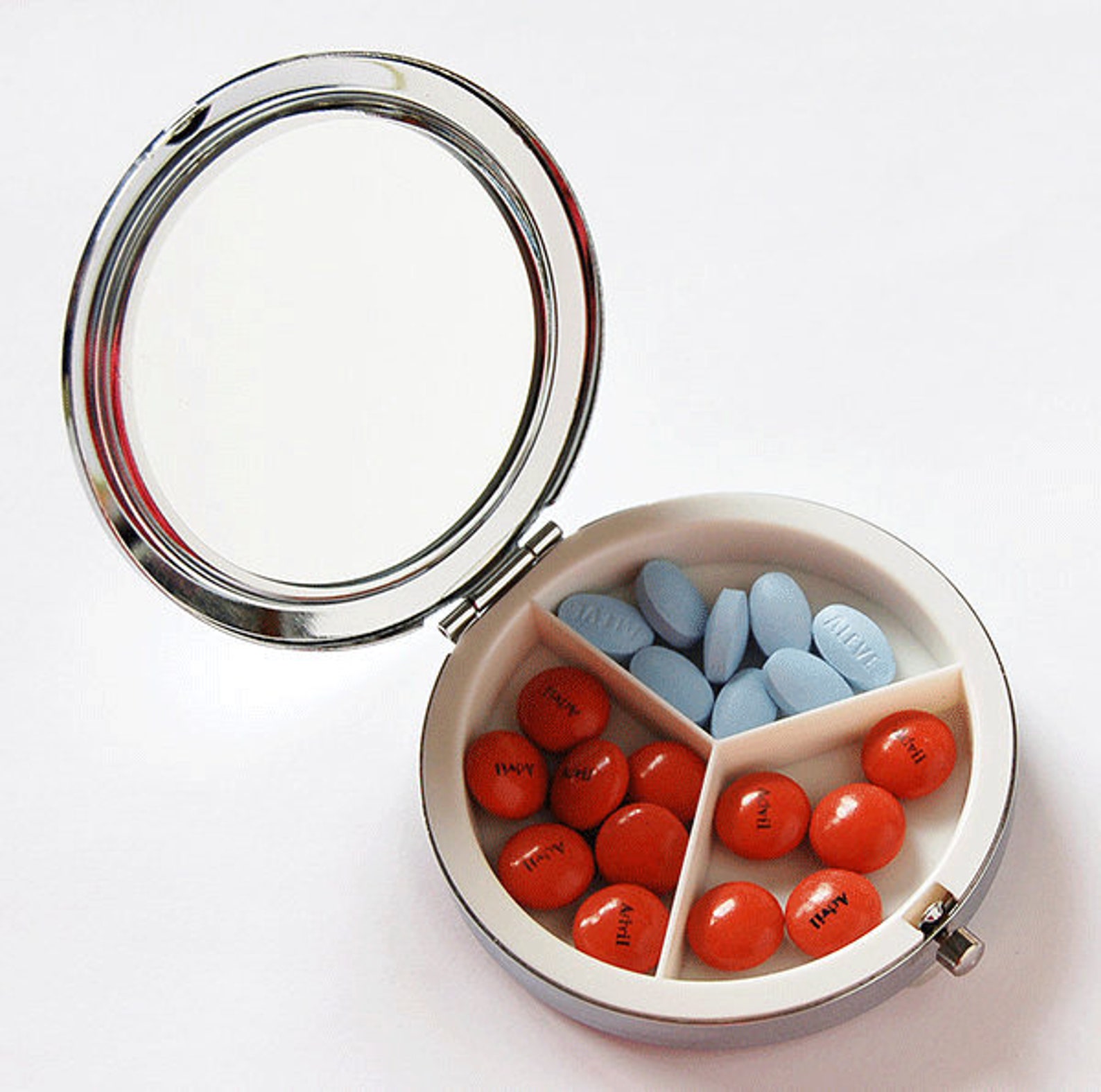 Pill Box Pill Case Tea Cup Stack Pill Holder Pill Container Etsy