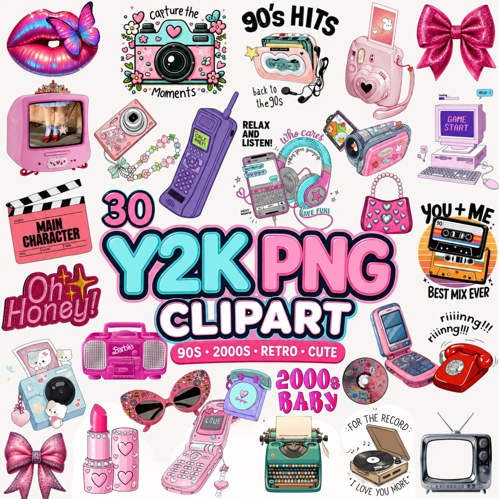 Y2k drawing - Etsy 日本