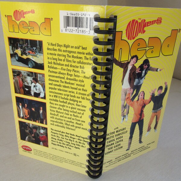 Monkees "Head" VHS Notebook