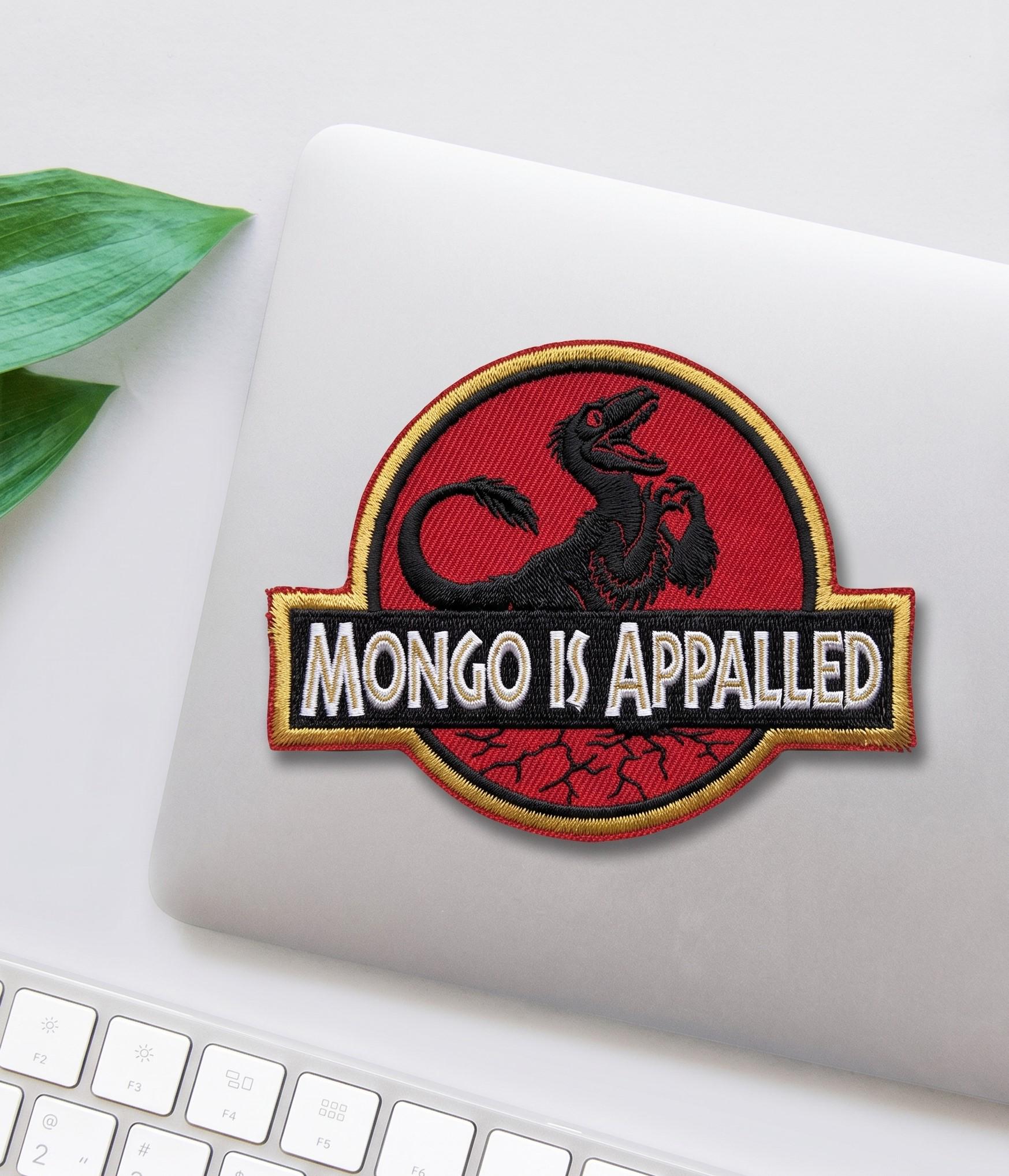 Mongo is Appalled Patch, Book Cat Embroidered Badge, Reading Gift - Etsy