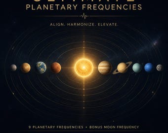 Ultimate Planetary Frequency Pack | 9-Track Sound Healing Collection | 27 Tracks