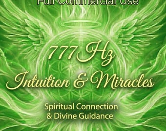 777 Hz Luck & Divine Intuition | Angel Number 777 Frequency | Commercial Use Royalty Free Music