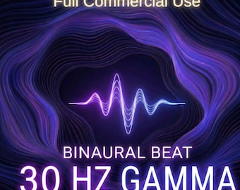 30 Hz Gamma Waves for Sudden Insight, Epiphanies & Peak Mental Performance