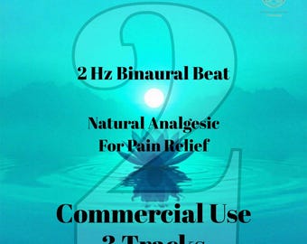 2 Hz Delta Binaural Beats Pack | Deep Sleep, Physical Repair (Commercial Use)