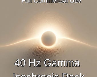 40 Hz Gamma Isochronic Tones | Genius Insight, Memory & Focus