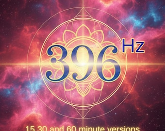396 Hz Solfeggio-frekvensmusik | Rotchakrameditation (Kommersiellt bruk)