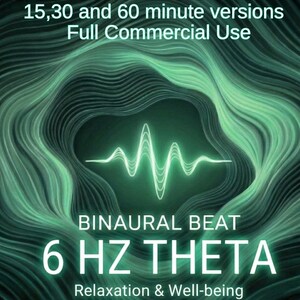 6-Hz-Theta-Wellen für tiefe Entspannung, kreative Visualisierung und inneres Wohlbefinden