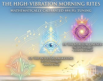 The High-Vibration Morning Rites | 852Hz, 963Hz & 12Hz SMR | 15, 30 and 60-Minute Mixes