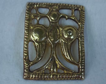 Metropolitan Museum of Art Antiquities Reproduction Egyptian Bird God Brooch
