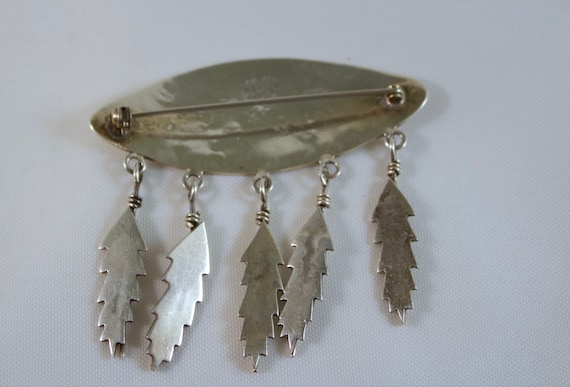 Native American Inspired Sterling Silver Shield B… - image 3