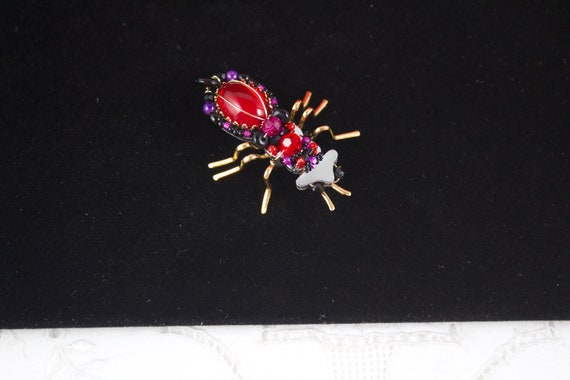 Retired U2K Liztech Spider Bug Brooch - image 5