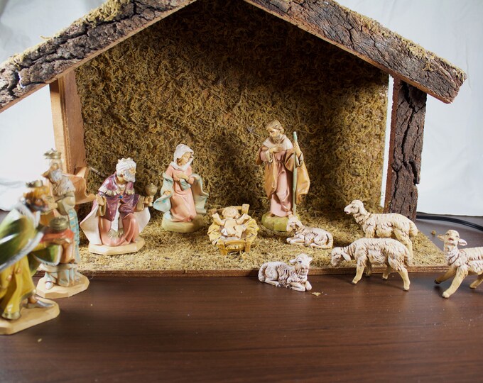 Vintage 19911992 Fontanini Nativity Holy Family Figurines, Magi and