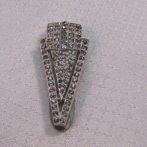 Vintage Art Deco Fur Clip, Dress Clip, Shoe Clip