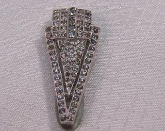 Vintage Art Deco Fur Clip, Dress Clip, Shoe Clip