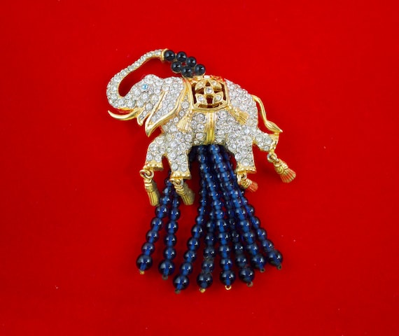 1994 Elizabeth Taylor for Avon Elephant Walk Brooch Etsy Canada