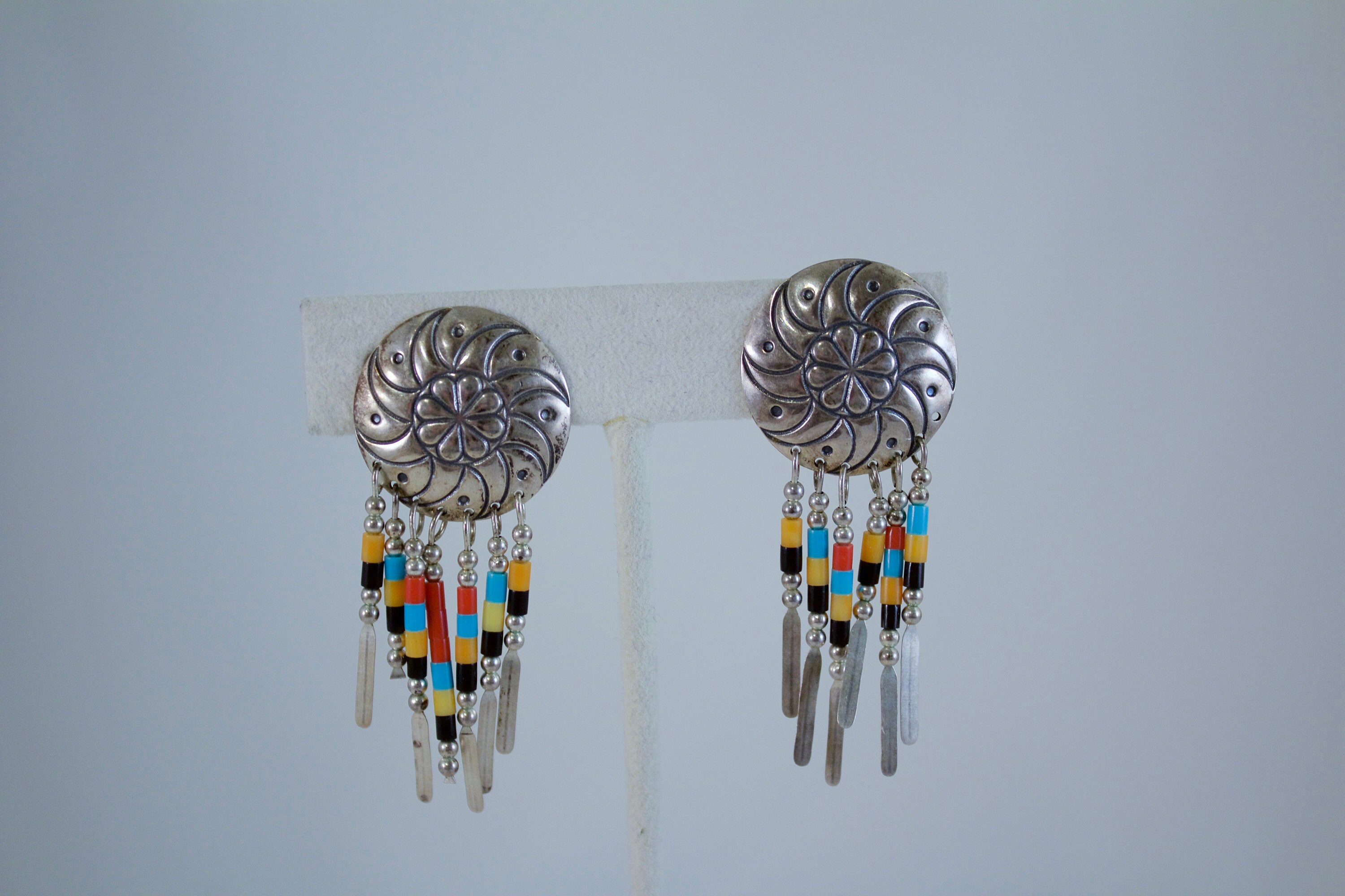 アクセサリー Hopicrafts vintage Tony Kyasyousie GUILD Vintage Hopi TONY KYASYOUSIE (d.) Sterling Silver WAVE