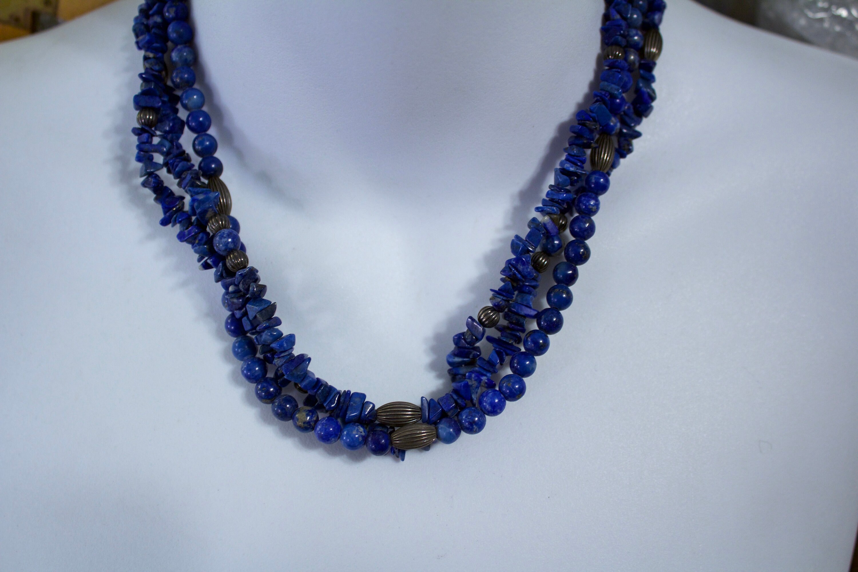 ナバホアメリカンスタジオ キャロリン・ポラック ブルーラズリ