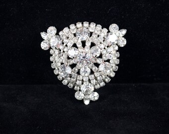 D & E, Juliana Crystal Rhinestone Brooch