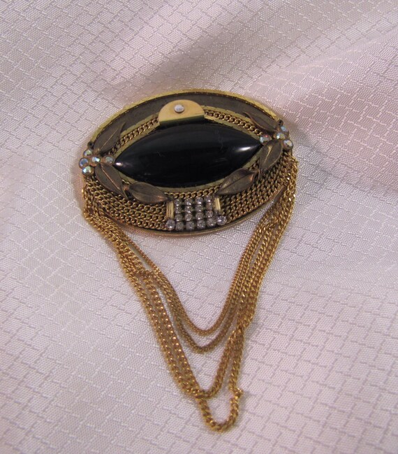 Marena, W. Germany Handcrafted Obsidian Designer … - image 2