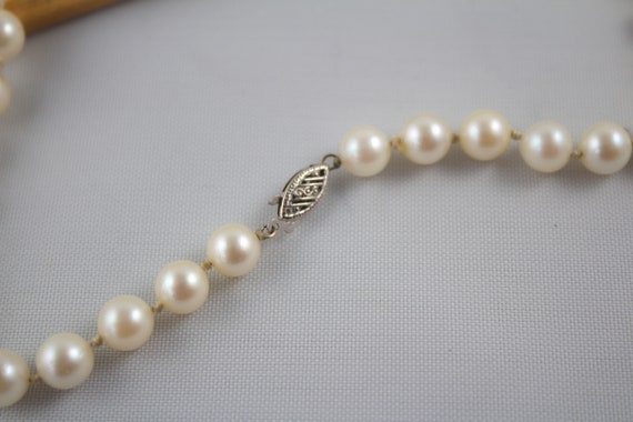 Collier Perles Blanches De Culture Coldwater Creek - Longueur 16 Pouces, Fermoir Doré - Neuf Sans Boîte