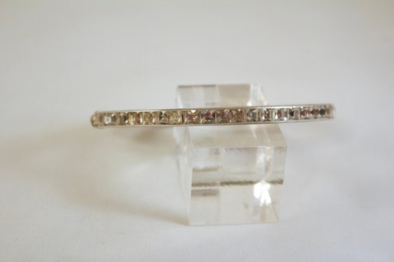 Rare c1929 Art Deco Diamonbar Lady Gloria Hinged … - image 2