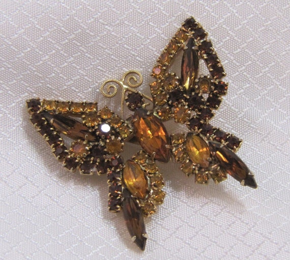 Juliana butterfly shop brooch