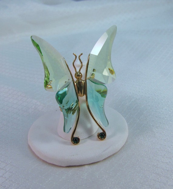Rare Daniel Swarovski Paradis Astrada Emerald Gree