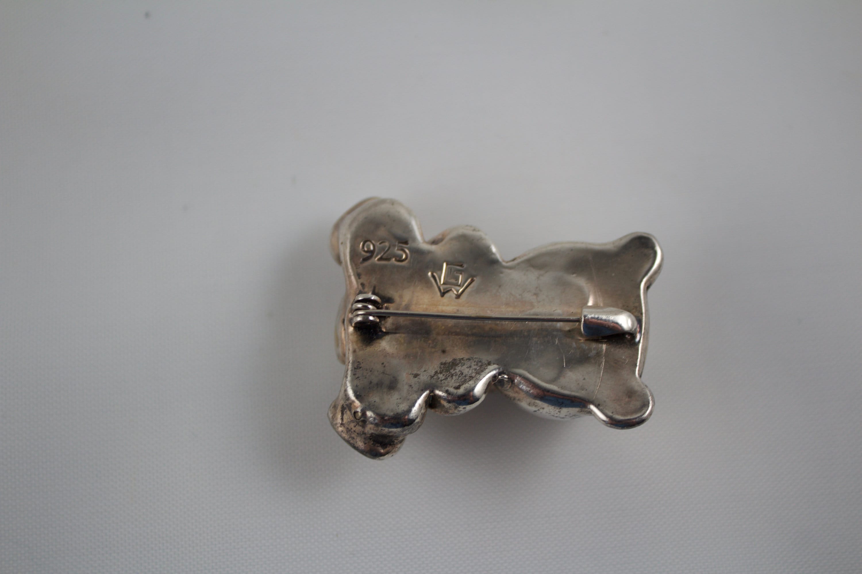 【ひろ】HARPO Bear Brooch Navajo silver brooch BRO77 - Harpo Paris